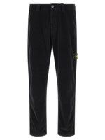 Black Regular Chino Trousers 1