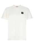 White Logo Crew Neck T-Shirt 1