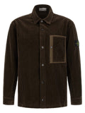 Brown Corduroy Overshirt 1