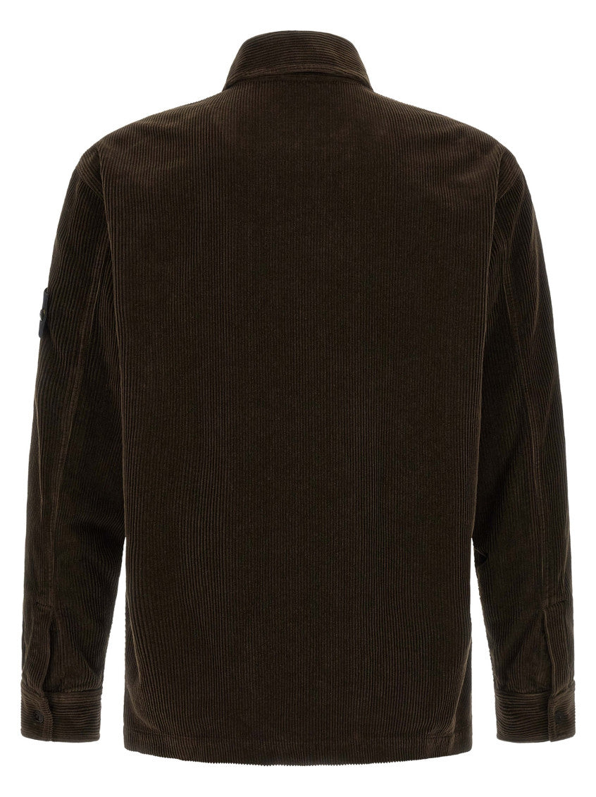 Brown Corduroy Overshirt 2