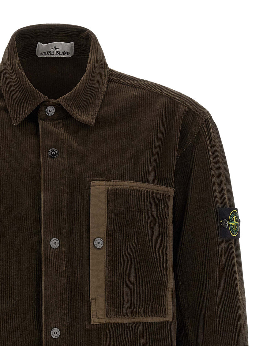 Brown Corduroy Overshirt 3