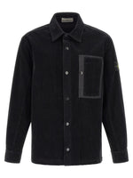 Black Corduroy Overshirt 1