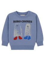Babies Blue Graphic Sweatshirt 1