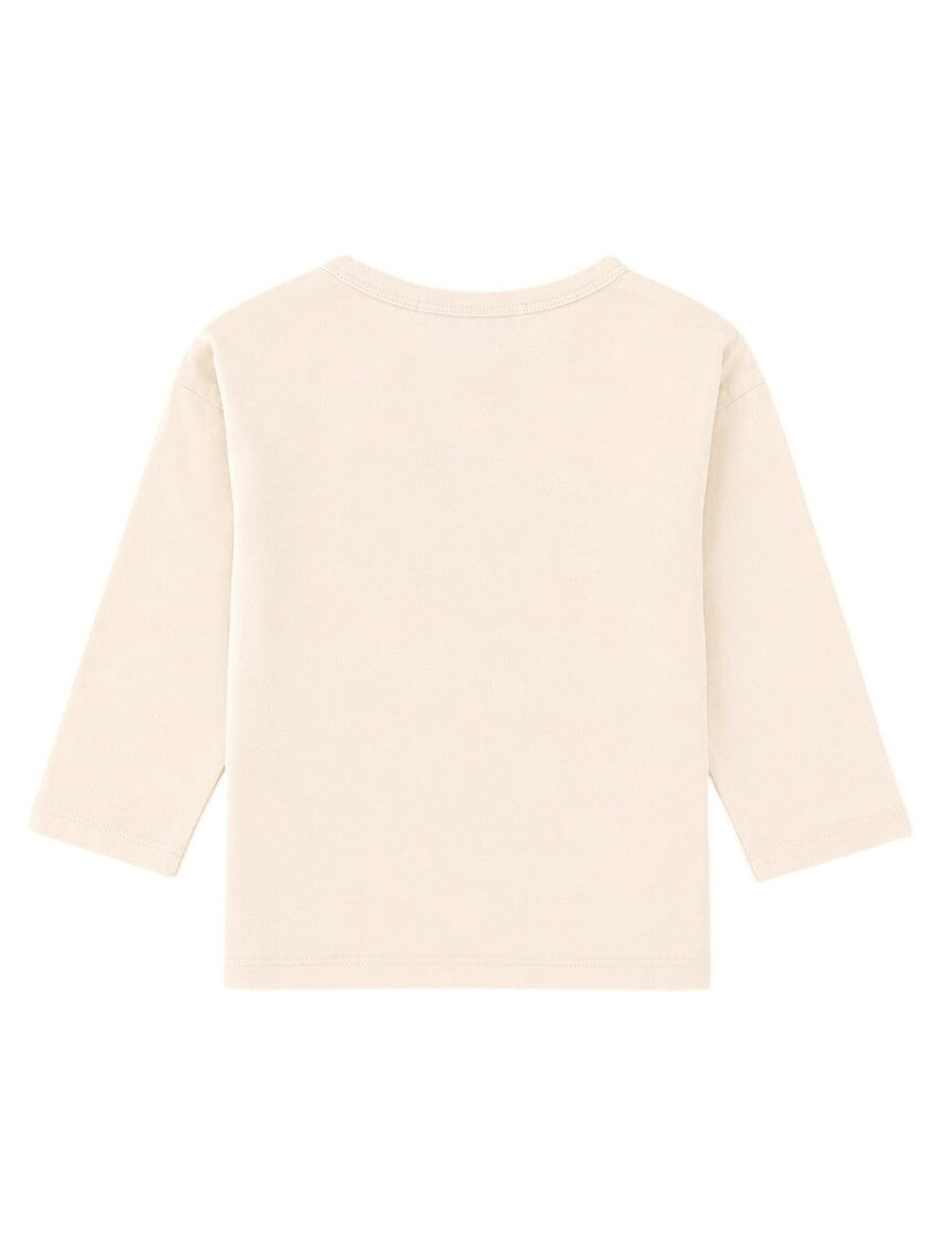 Babies Beige Graphic T-Shirt 2
