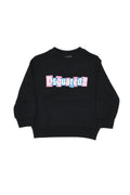 Kids Black Logo Sweatshirt 1