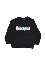 Kids Black Logo Sweatshirt 1