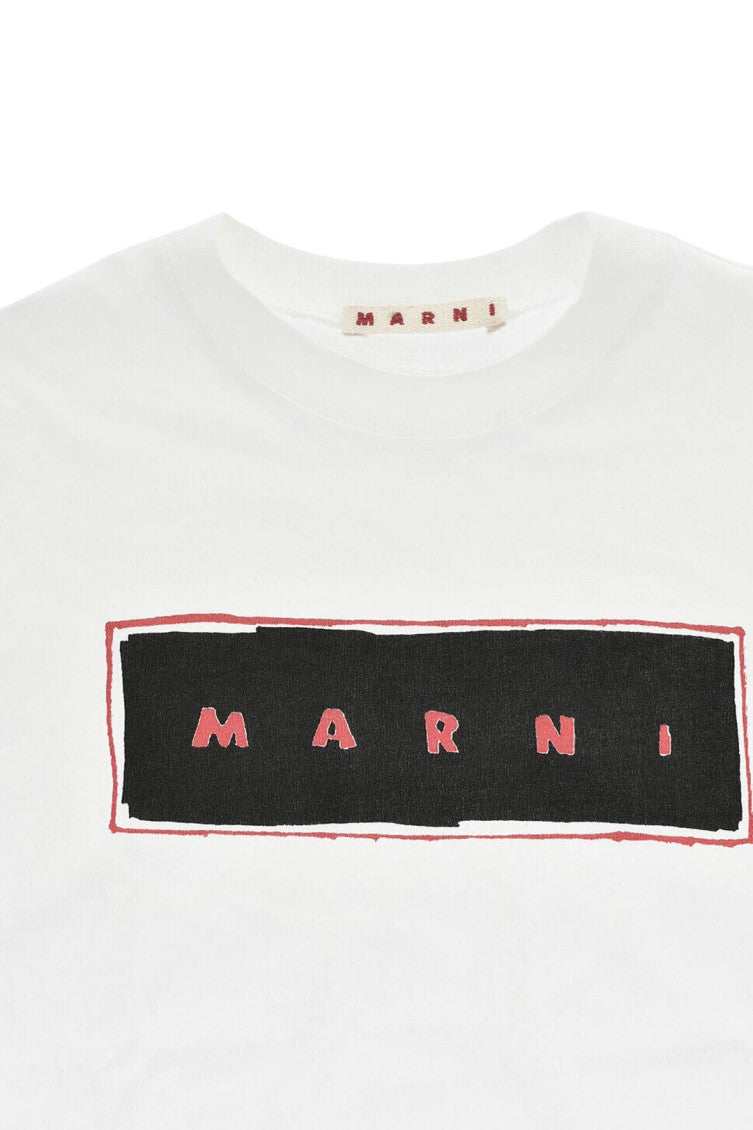 Kids White Logo T-Shirt 2