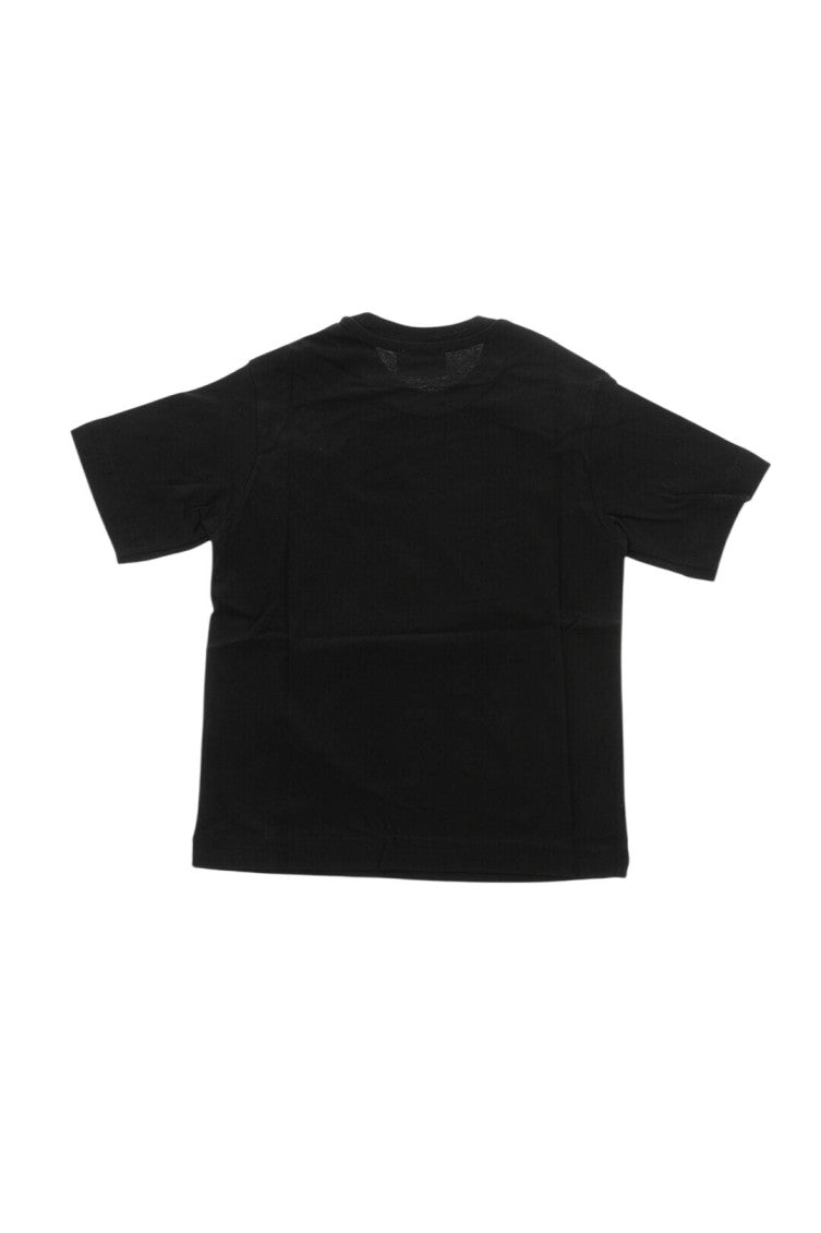 Boys Black Graphic T-Shirt 2