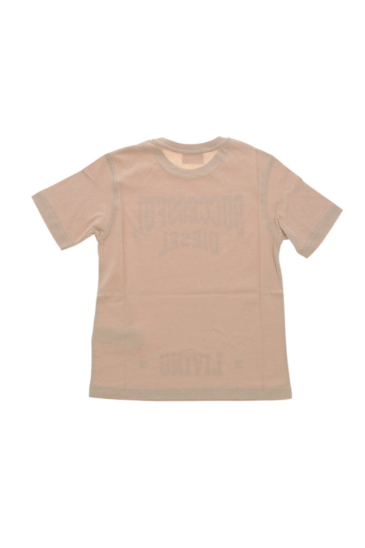 Boys Beige Graphic T-Shirt 2