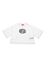 Girls White Logo T-Shirt 1