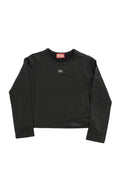 Girls Black Logo T-Shirt 1