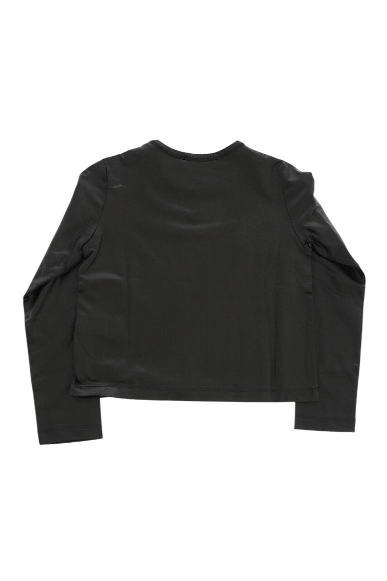 Girls Black Logo T-Shirt 2