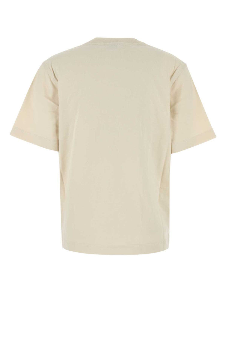 Beige Cotton T-shirt 2