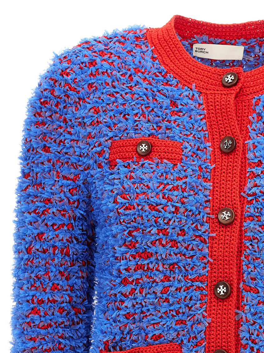 Blue/ Red Kendra Cardigan 3