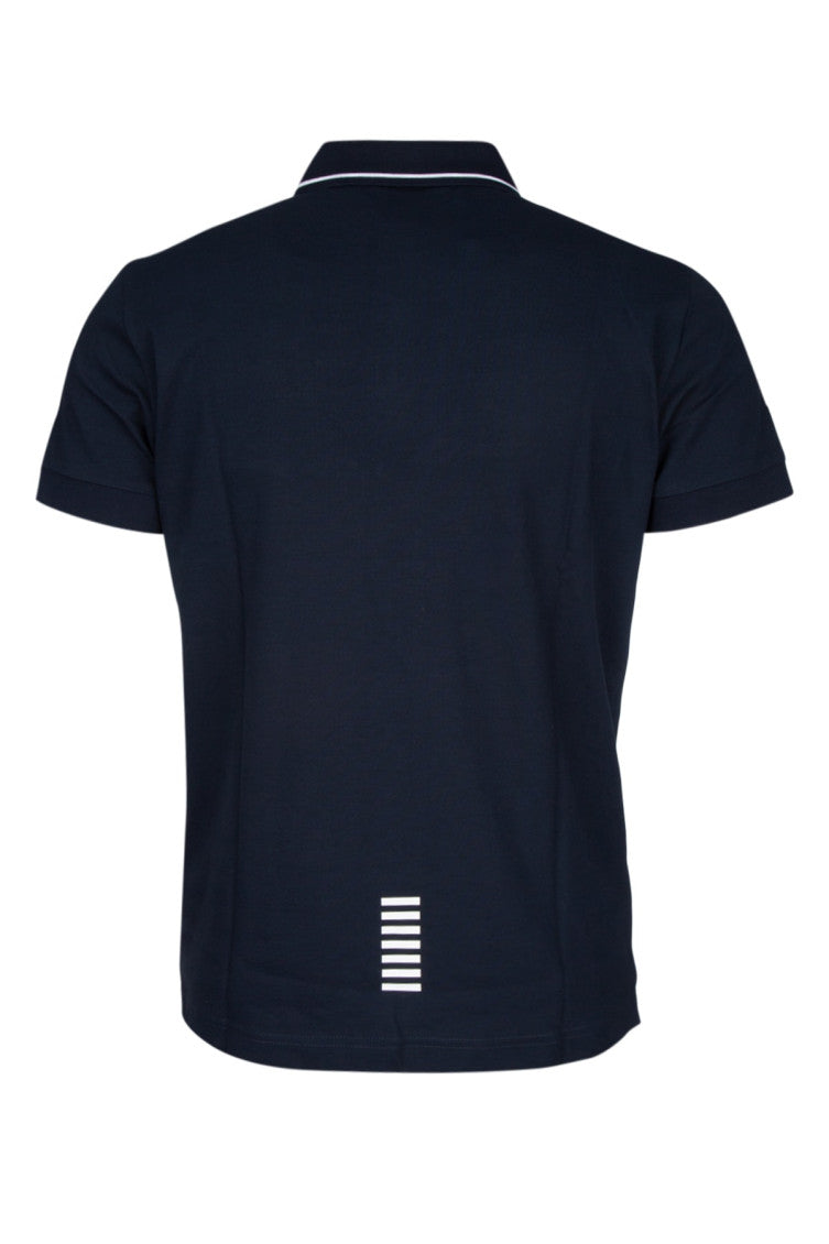 Navy Blue Regular Fit Polo 2