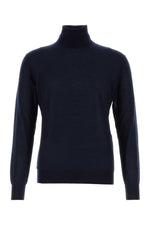 Blue Turtle Neck Sweater 1