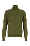 Green Turtle Neck Sweater 1