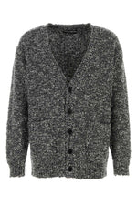 Multi Color V-Neck Textured Cardigan 1