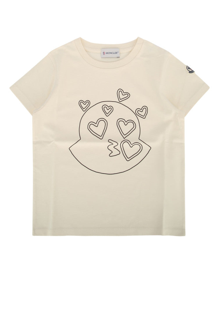 Kids Off White Crew Neck T-Shirt 1