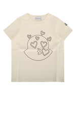 Kids Off White Crew Neck T-Shirt 1