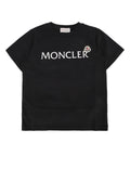 Kids Black Logo T-Shirt 1
