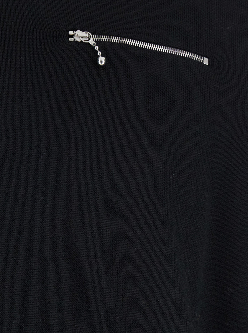 Black Classic Collar Sweater 3