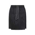 Black Drawstring Shorts 1