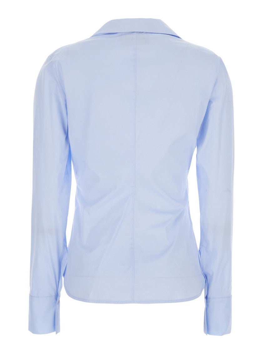 Blue Regular Solid Shirt 2
