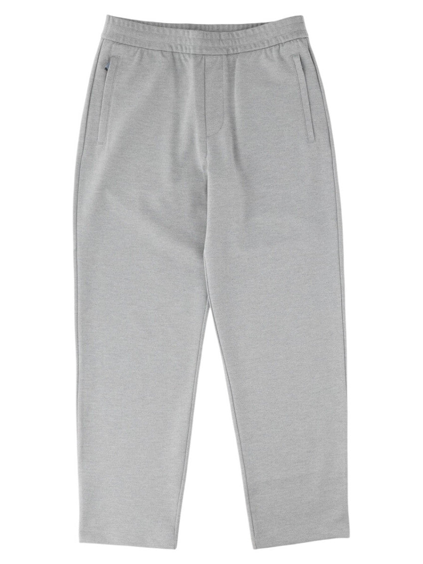 Grey Elasticated Sweatpants 1