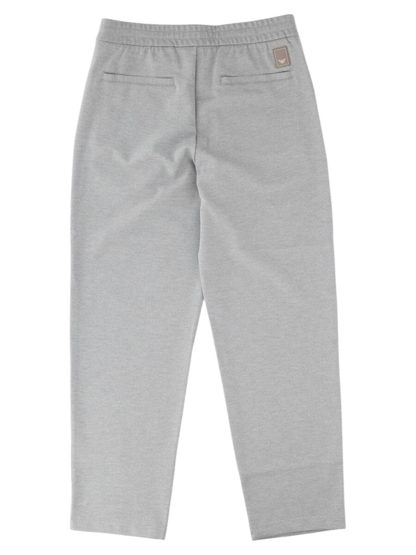 Grey Elasticated Sweatpants 2