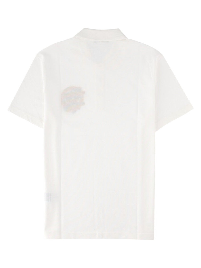 White Regular Logo Polo 2