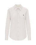 Off White Slim Stripes Shirt 1