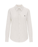 Off White Slim Stripes Shirt 1