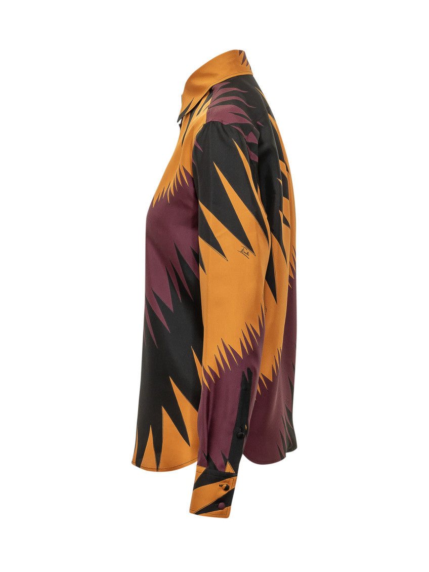 Multicolor Regular Abstract Shirt 3