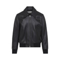 Black Regular Solid Jacket 1