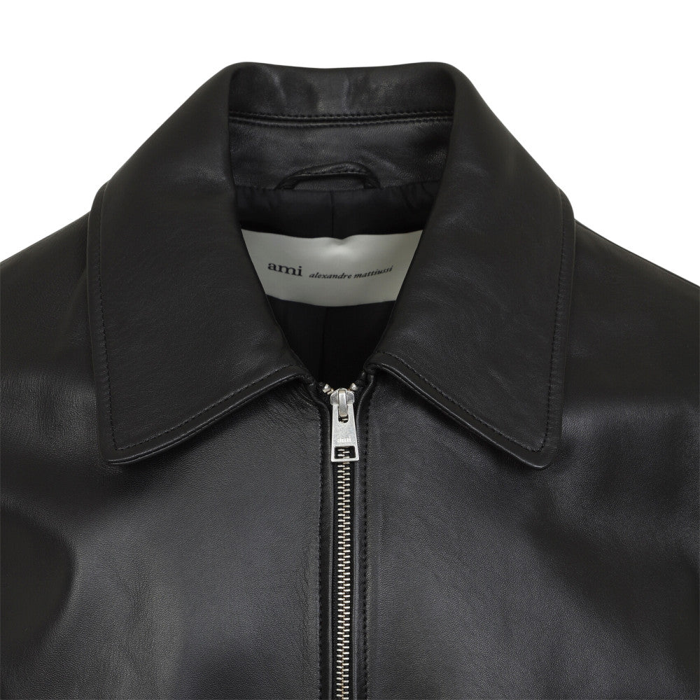 Black Regular Solid Jacket 3