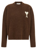 Brown Crew Neck Sweater 1