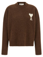 Brown Crew Neck Sweater 1