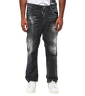 Black Loose Low Rise Jeans 1