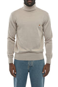 Beige Turtle Neck Sweater 1