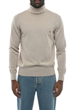 Beige Turtle Neck Sweater 1