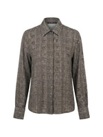 Grey Regular Embellished Shirt 1