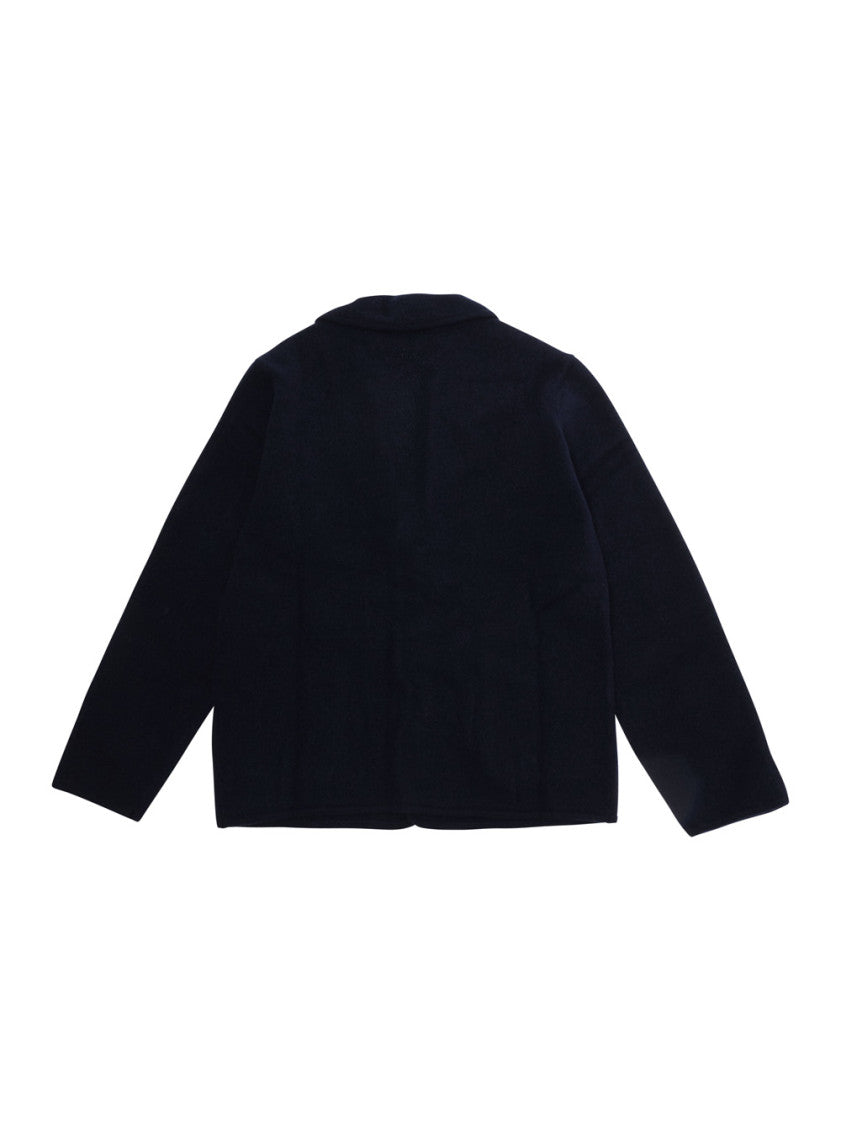 Boys Navy Knitted Blazer 2
