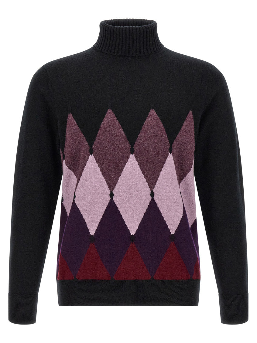 Black Turtle Neck Sweater 1