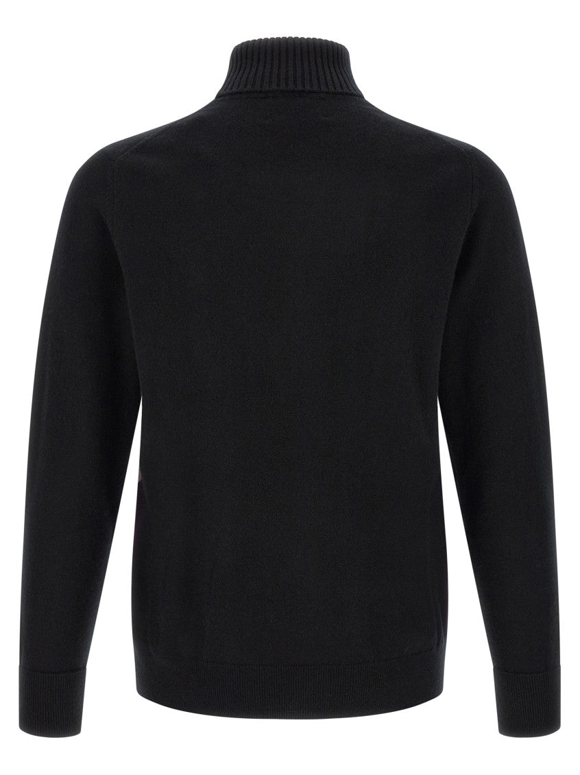 Black Turtle Neck Sweater 2