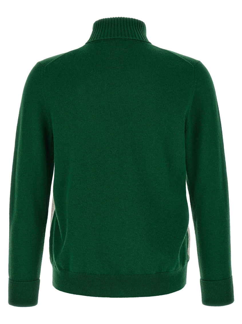 Green Turtle Neck Sweater 2