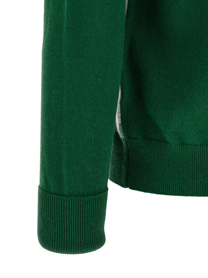 Green Turtle Neck Sweater 4
