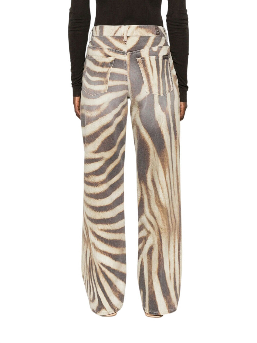 Multicolor Straight High Rise Jeans 2