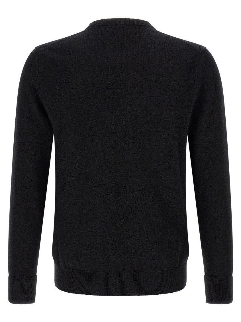 Black Crew Neck Sweater 2