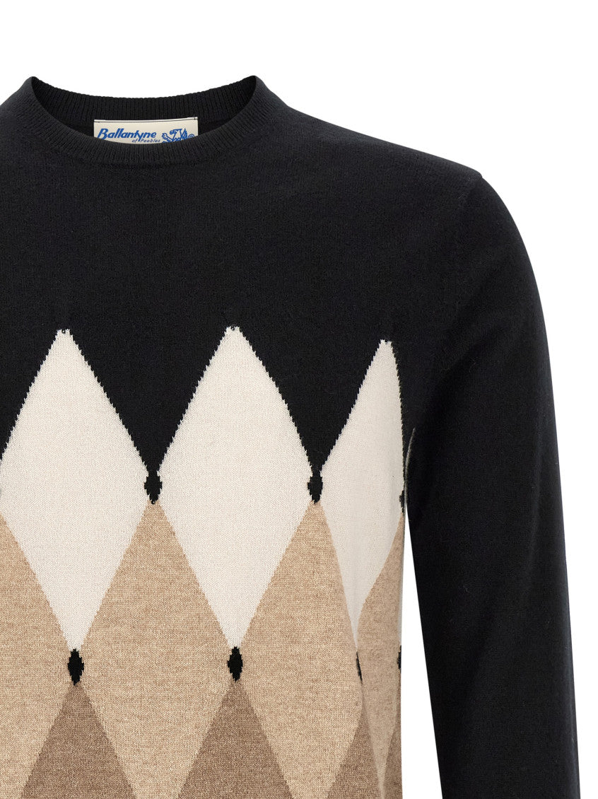 Black Crew Neck Sweater 3